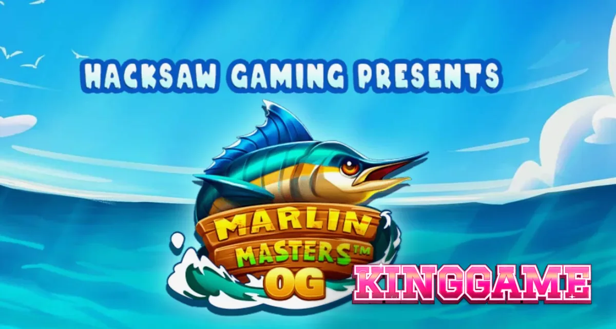 Isang masayang tanawin ng karagatan sa Marlin Masters OG slot